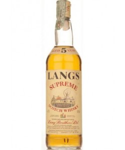 Vendita online Whisky Langs Blended 5 anni  0,70 lt.