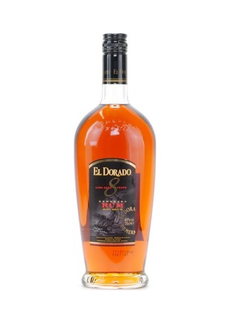 Rum El Dorado Demerara - 8 anni 0,70 lt.
