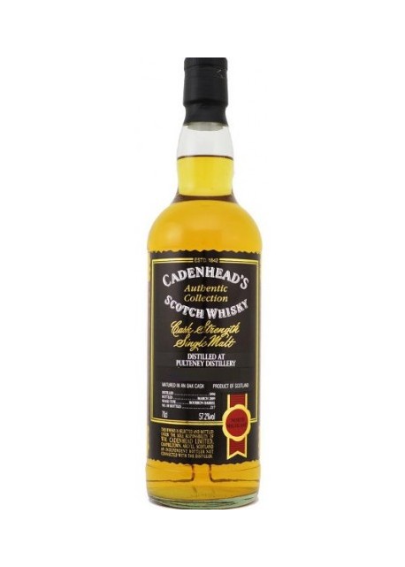 Whisky Cadenhead's 12 anni 1990 Pulteney Distillery 0,70 lt.