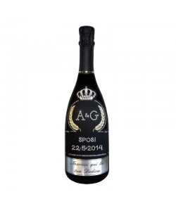 Magnum personalizzata con vino spumante Astoria - Auguri di Compleanno con  età e nome