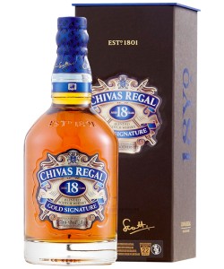 Vendita online Scotch Whisky Chivas Regal 18 Years Old Gold Signature Blended