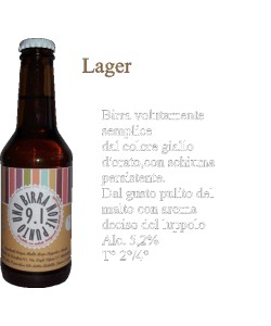 Vendita online Birra Lager Birrificio 9.1