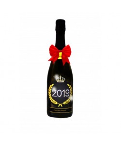 Vendita online Bottiglia personalizzata con swarovski Vino Spumante Pret a Porter -  Buon 2019