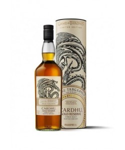 Vendita online Whisky Cardhu Single Malt Gold Reserve Game Of Thrones  Limited Edition 0,70 lt.