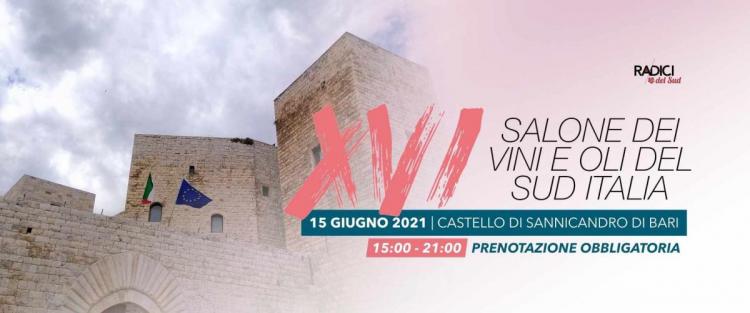 Salone dei vini e degli oli del Sud Italia: martedì 15 giugno a Sannicandro di Bari