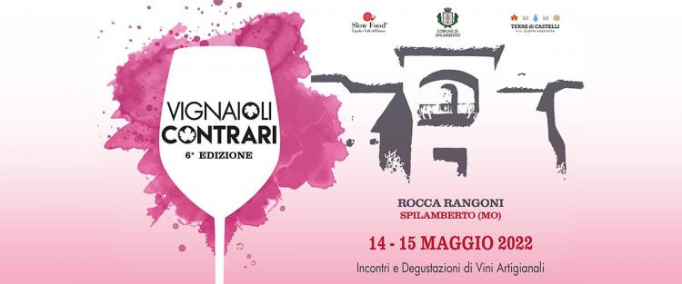 "Vignaioli Contrari": 14 e 15 maggio torna la mostra mercato di vini artigianali